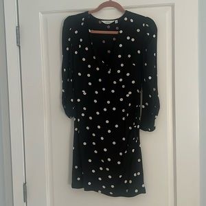 & other stories polka dot dress